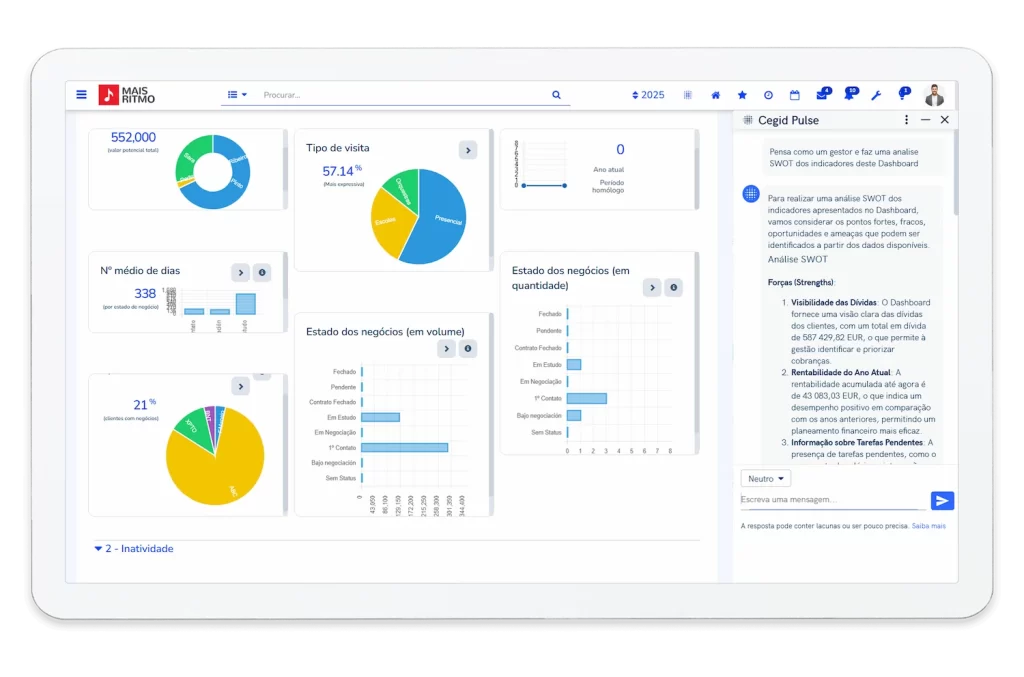 Mockup do Cegid PHC Evolution